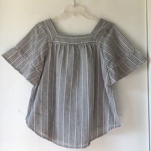 Boho Square Neck Blouse